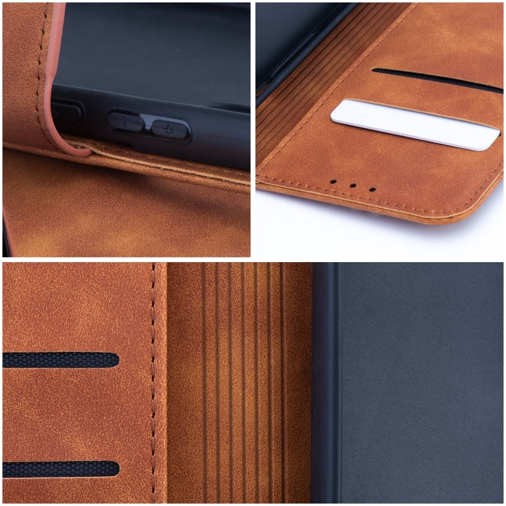 KNIŽKOVÝ KRYT NA SAMSUNG GALAXY A55 5G HEYCASE TENDER WALLET MOCA