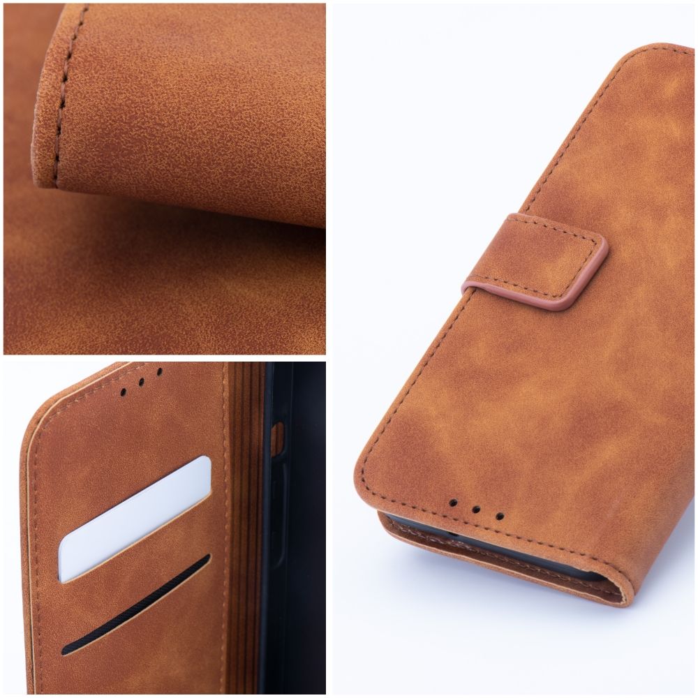 KNIŽKOVÝ KRYT NA SAMSUNG GALAXY A55 5G HEYCASE TENDER WALLET MOCA