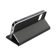 KNIŽKOVÝ KRYT NA SAMSUNG A55 5G HEYCASE WALLET CARBON BLACK