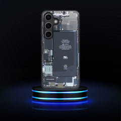 KRYT NA SAMSUNG GALAXY A55 5G HEYCASE ZERO BLACK / CLEAR