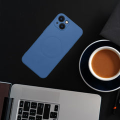 KRYT IPHONE 11 PRO HEYCASE SILICONE MAG MAGSAFE BLUE