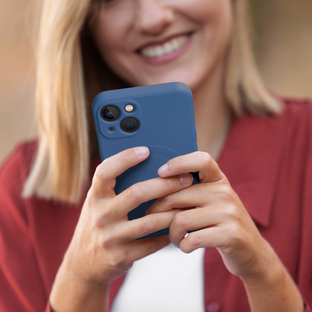 KRYT IPHONE 11 PRO HEYCASE SILICONE MAG MAGSAFE BLUE