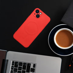 KRYT IPHONE 11 PRO HEYCASE SILICONE MAG MAGSAFE RED