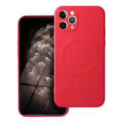 KRYT IPHONE 11 PRO HEYCASE SILICONE MAG MAGSAFE RED