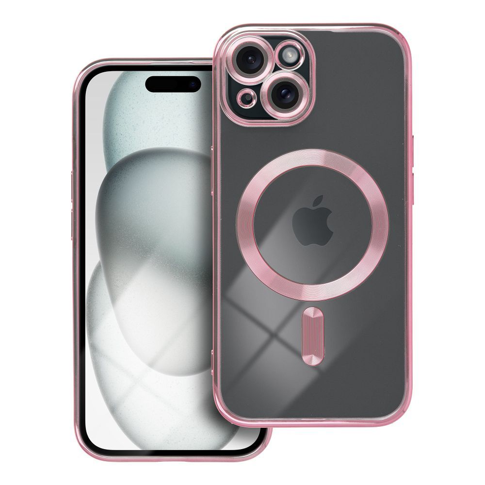 KRYT IPHONE 15 HEYCASE MAGSAFE MAG SHINE ROSE GOLD