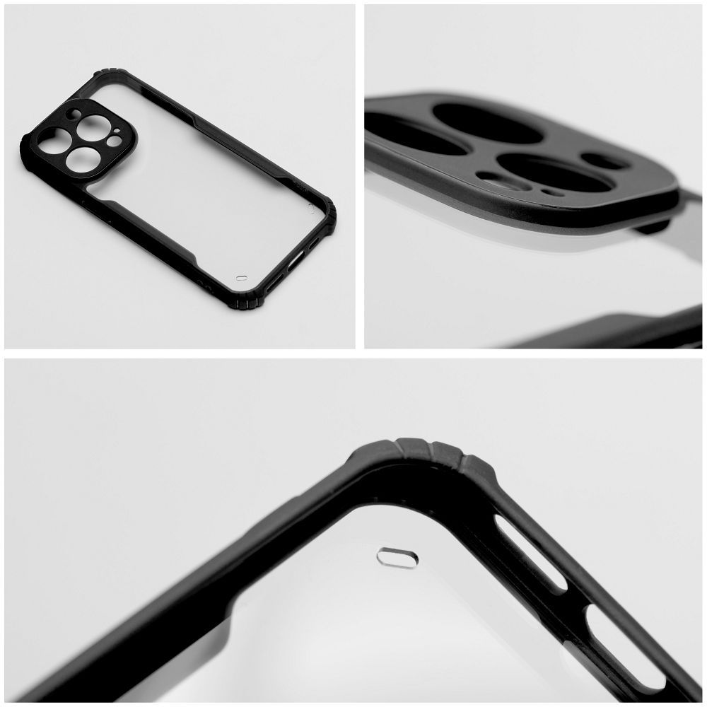 KRYT IPHONE 15 PRO MAX HEYCASE ANTI-DROP BLACK