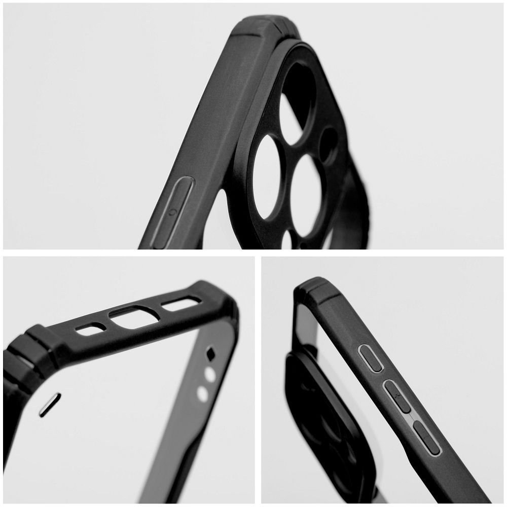 KRYT IPHONE 15 PRO MAX HEYCASE ANTI-DROP BLACK