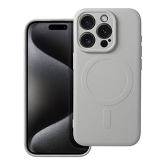 KRYT IPHONE 15 PRO MAX HEYCASE SILICONE MAG MAGSAFE TITANIUM
