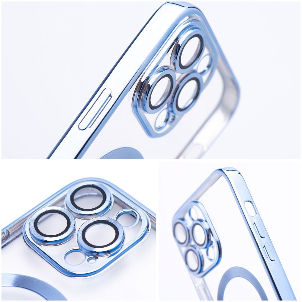 KRYT IPHONE 15 PRO MAX HEYCASE MAGSAFE MAG SHINE BLUE