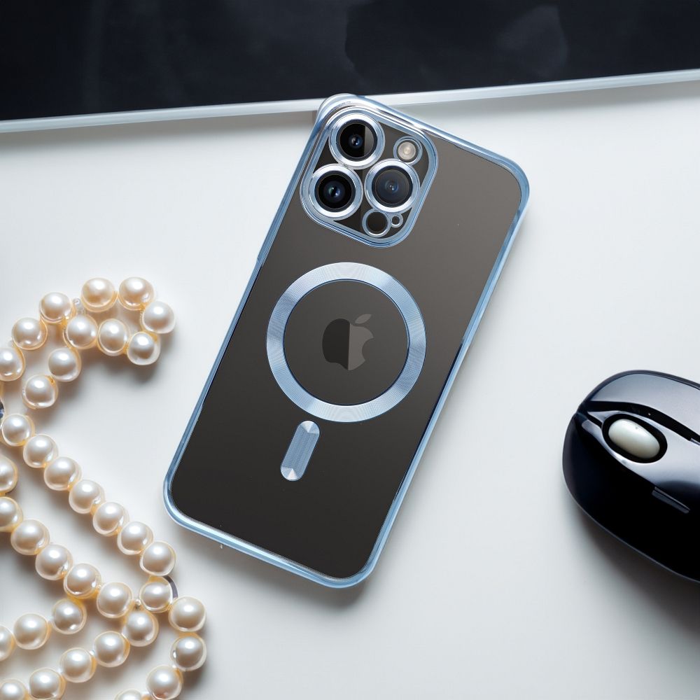 KRYT IPHONE 15 PRO MAX HEYCASE MAGSAFE MAG SHINE BLUE