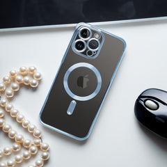 KRYT IPHONE 15 PRO MAX HEYCASE MAGSAFE MAG SHINE BLUE
