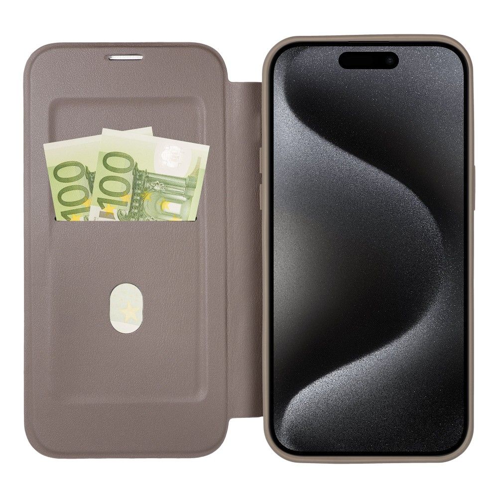 KRYT IPHONE 15 PRO MAX HEYCASE SMART WALLET MAG MAGSAFE WALLET TITANIUM