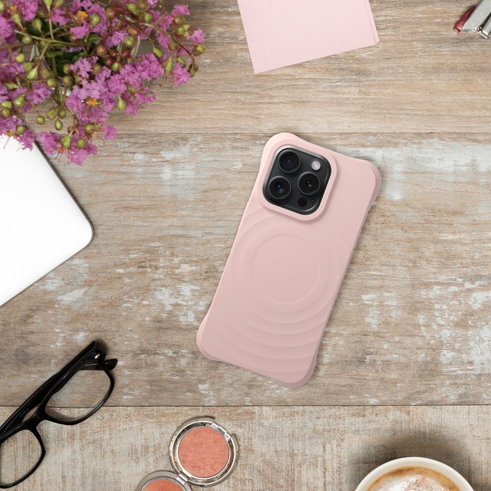 KRYT NA IPHONE 15 MAGSAFE HEYCASE ZEPHYR PINK