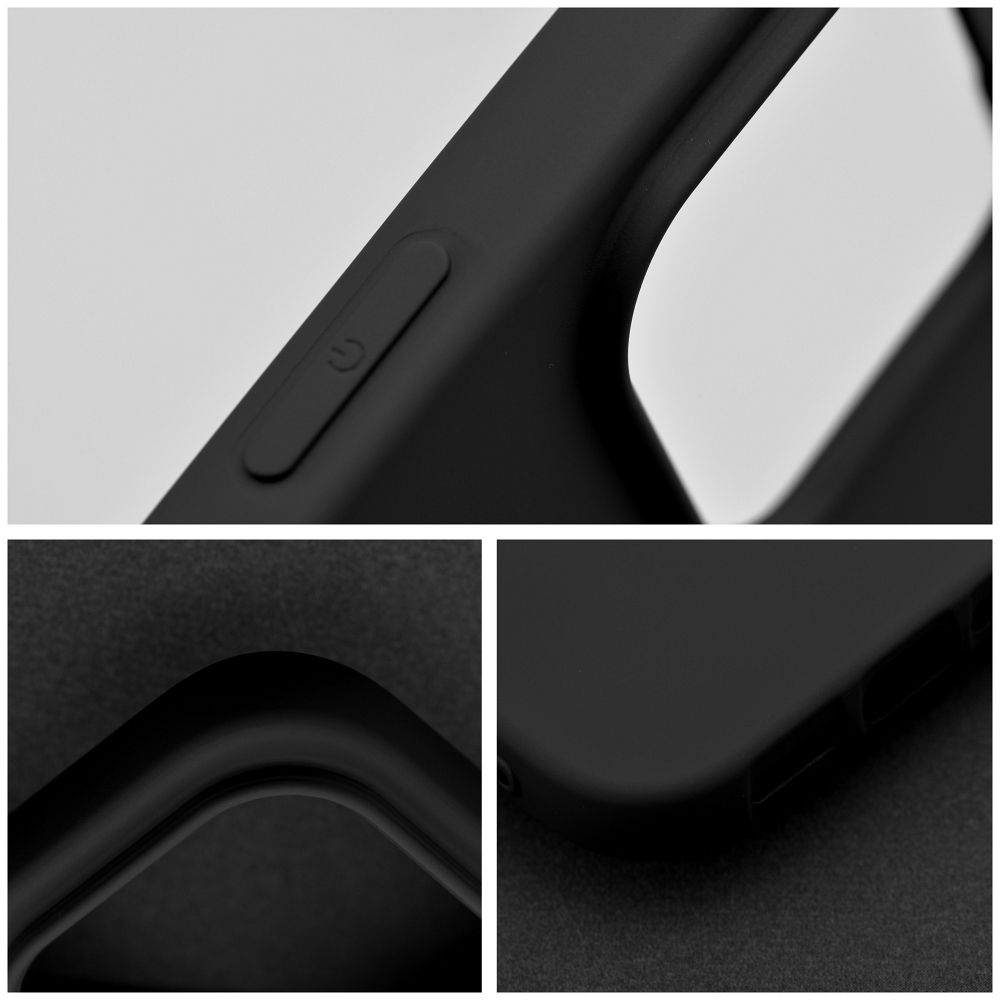 KRYT NA IPHONE 15 PRO MAX HEYCASE SILICONE LINE BLACK