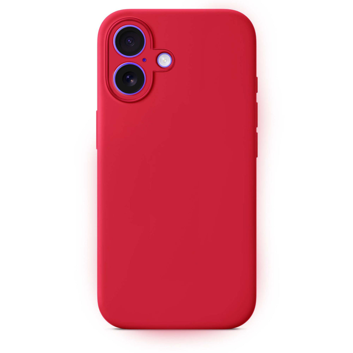 KRYT NA IPHONE 16  HEYCASE ICON SILICONE RED