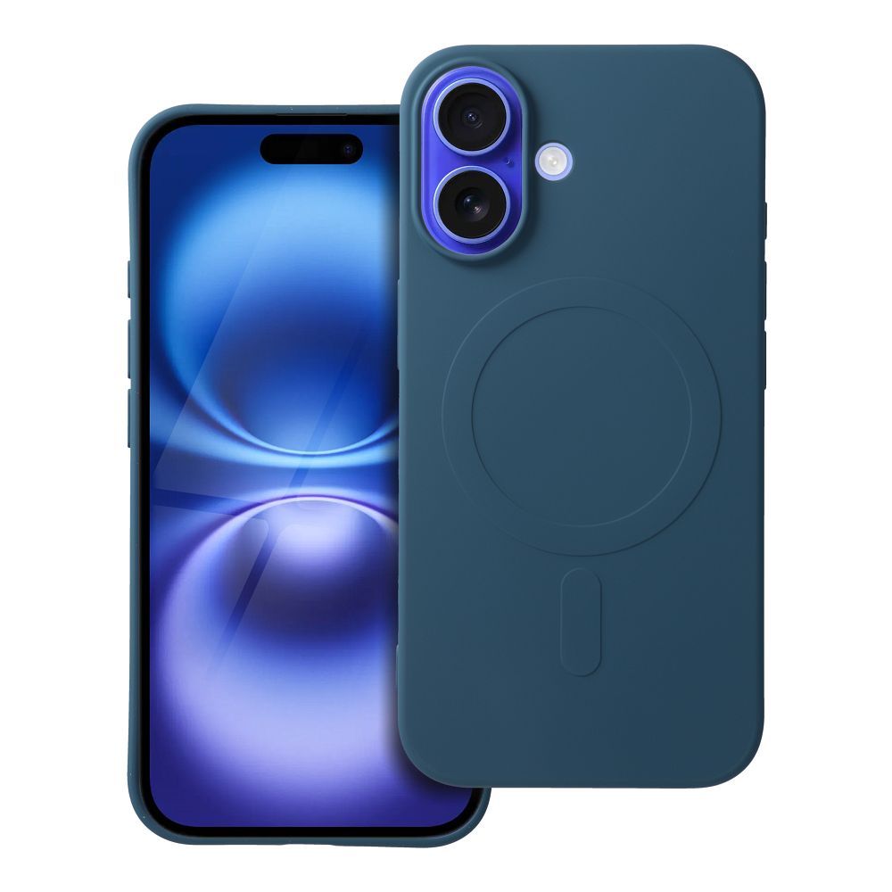KRYT NA IPHONE 16 HEYCASE SILICONE MAG MAGSAFE BLUE