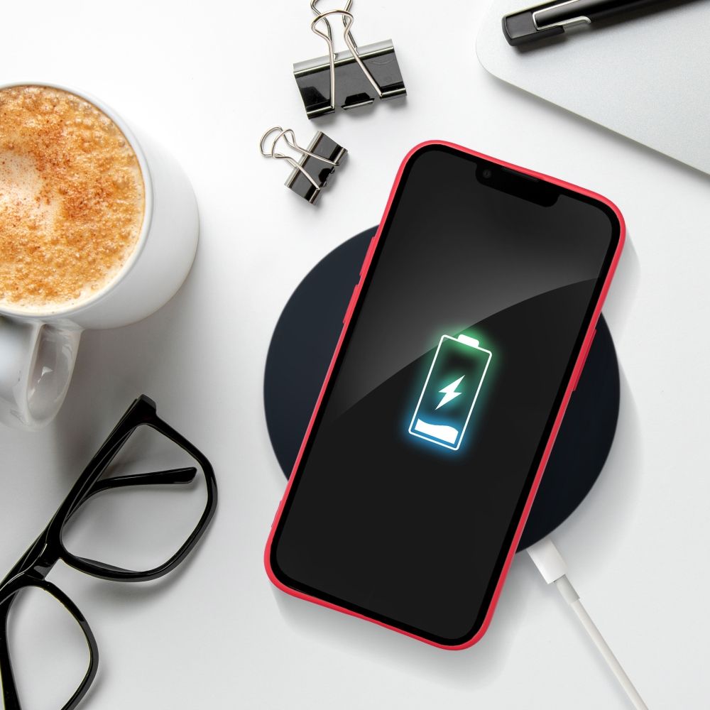 KRYT NA IPHONE 16 HEYCASE SOFT DEFENDER RED