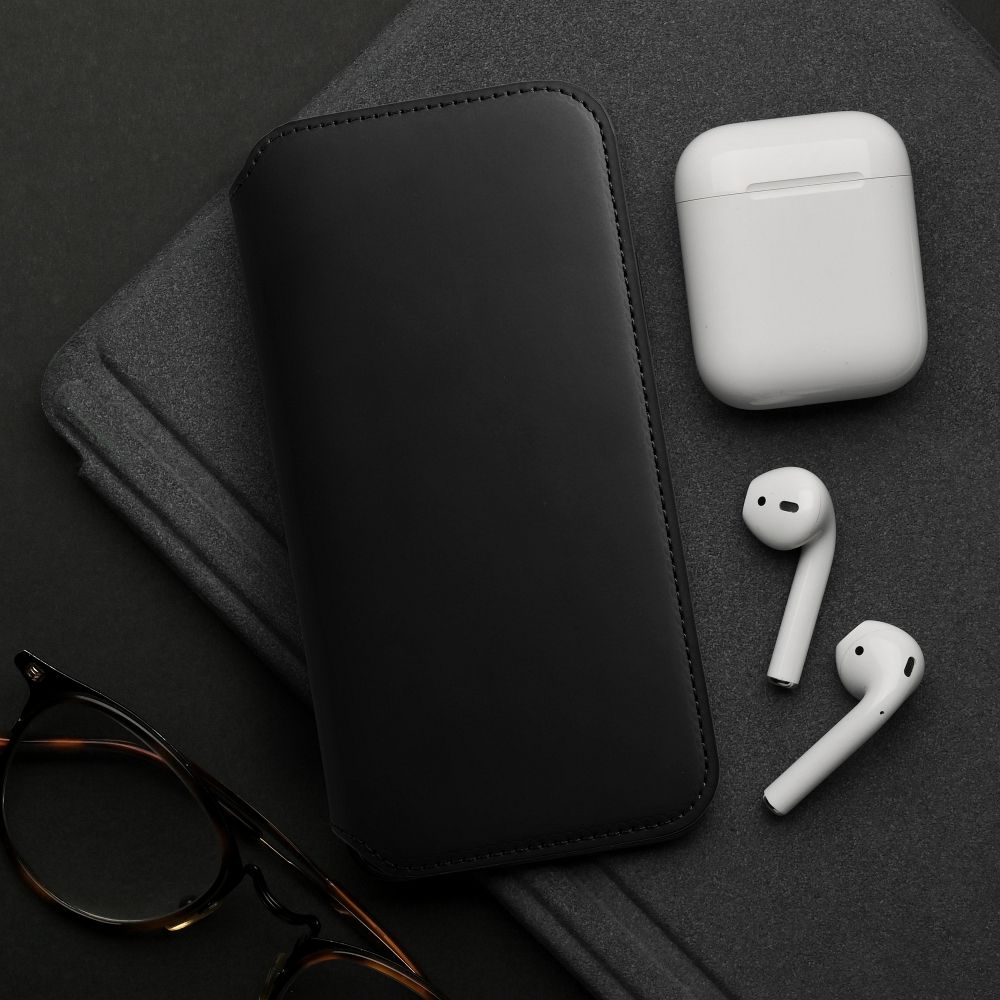 KRYT NA IPHONE 16 HEYCASE WALLET BOOK BLACK
