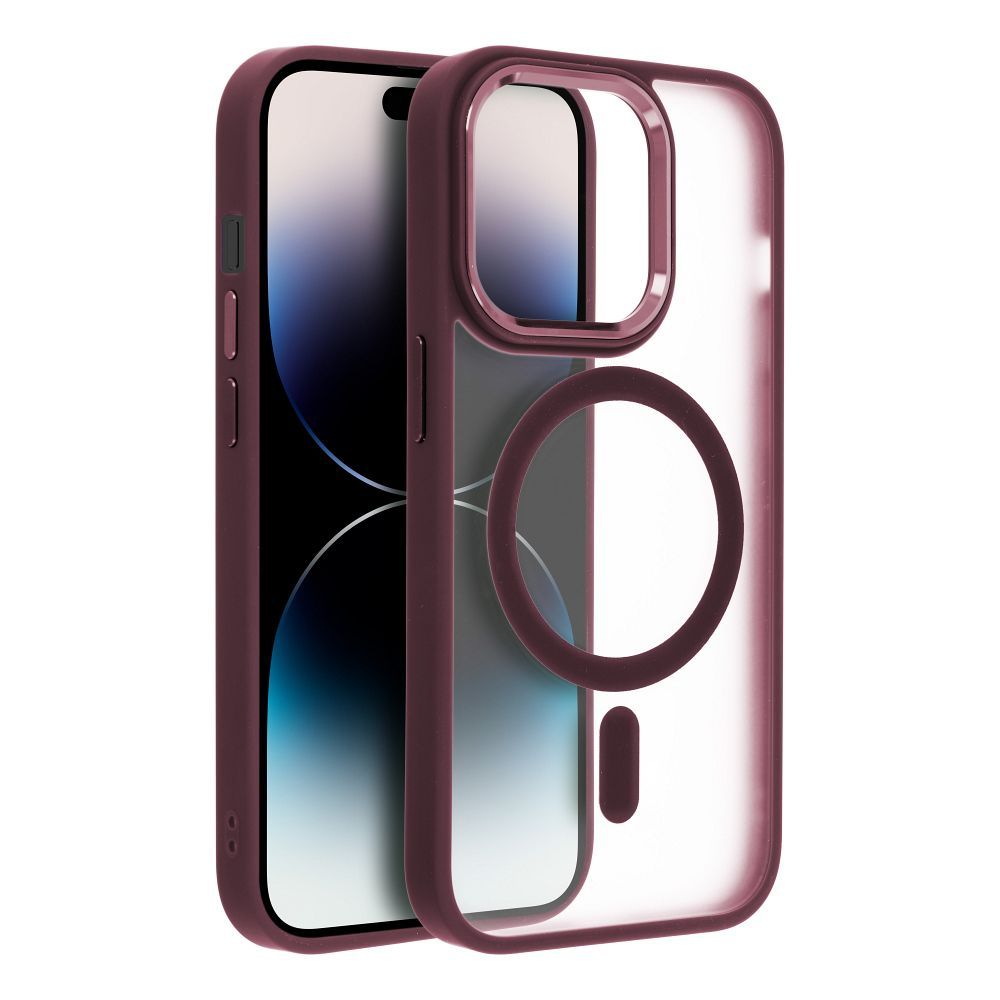 KRYT NA IPHONE 16 PRO MAX HEYCASE MAG MAGSAFE PLUM RED