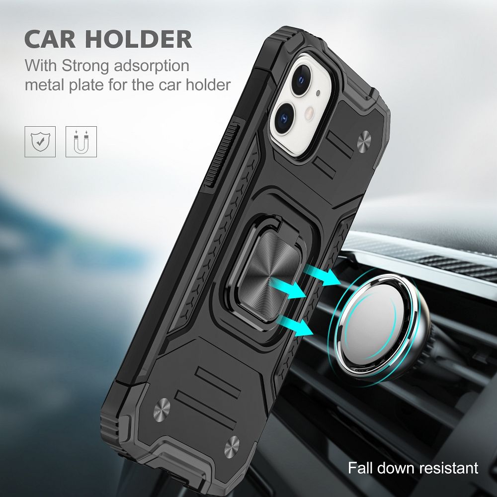 KRYT NA IPHONE 16 PRO MAX HEYCASE NITRO DEFENSE BLACK