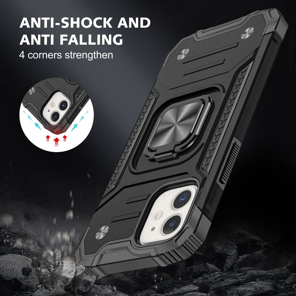 KRYT NA IPHONE 16 PRO HEYCASE NITRO DEFENSE BLACK