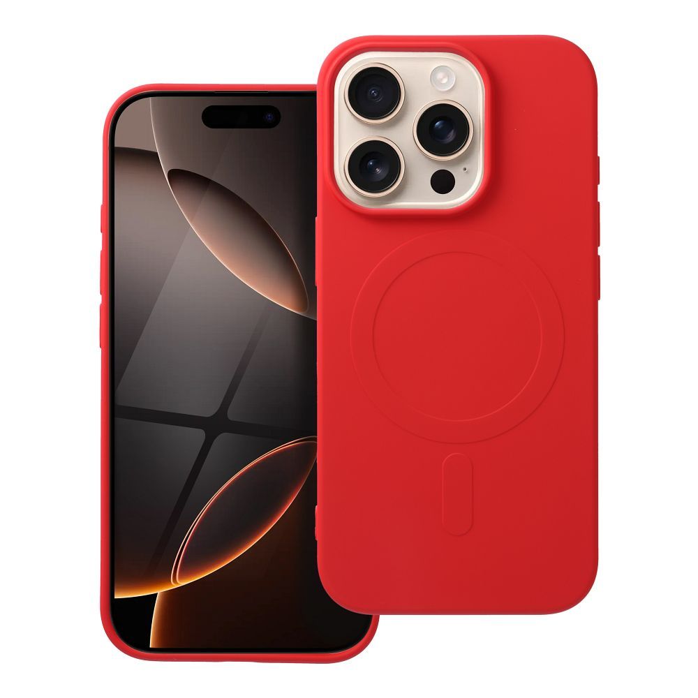 KRYT NA IPHONE 16 PRO MAX HEYCASE SILICONE MAG MAGSAFE RED