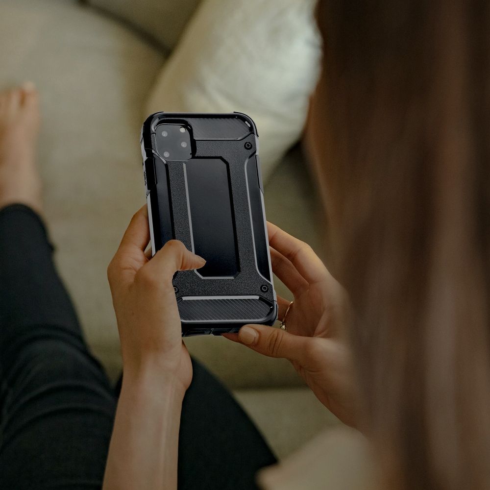 KRYT NA IPHONE 16 HEYCASE ARMOR DEFENSE BLACK