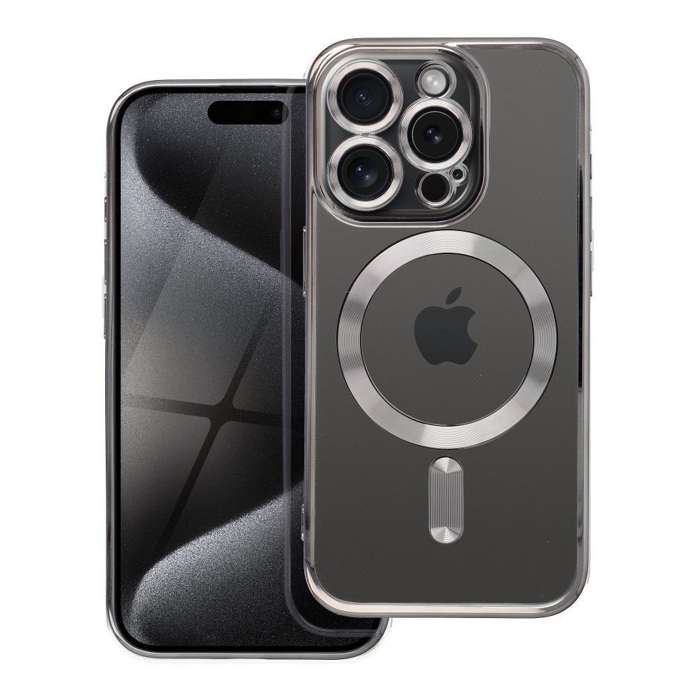 KRYT NA IPHONE 16 PRO MAX  HEYCASE MAGSAFE MAG SHINE TITANIUM
