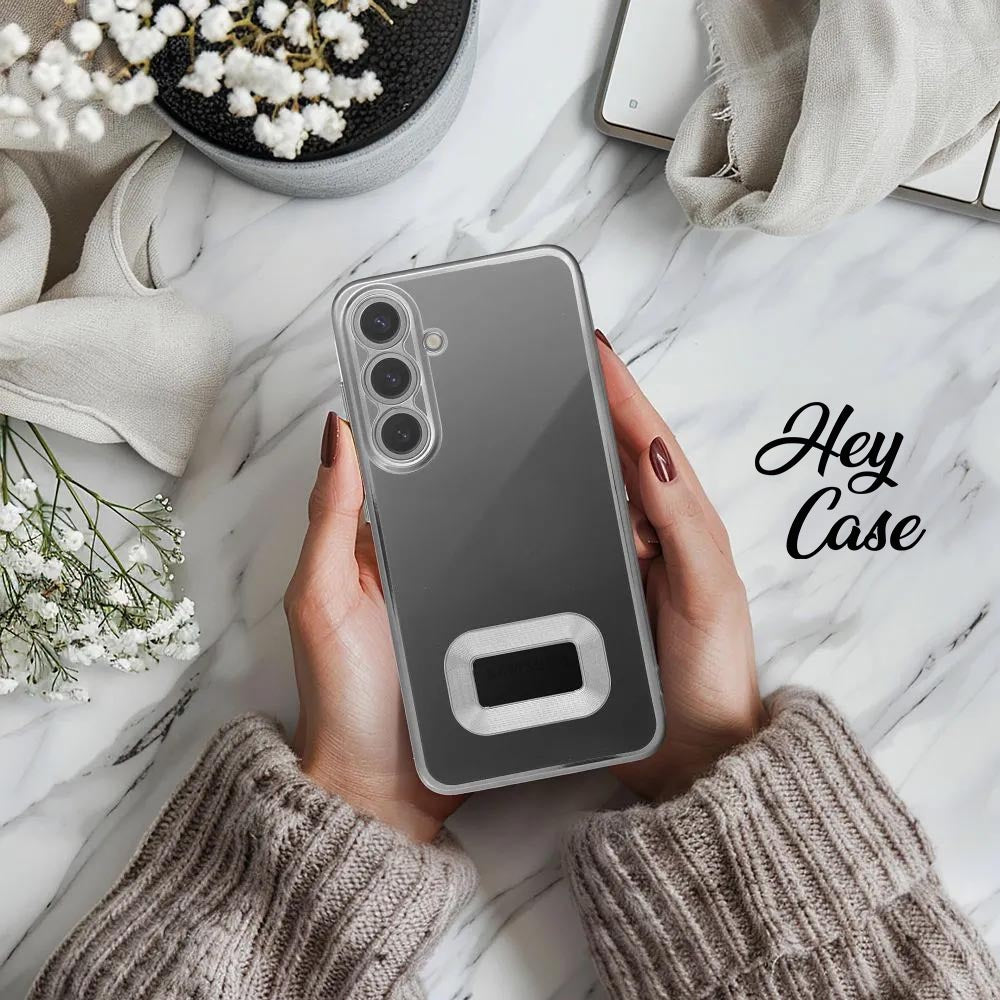 KRYT NA SAMSUNG GALAXY A15 5G / A15 4G HEYCASE GLAM SILVER