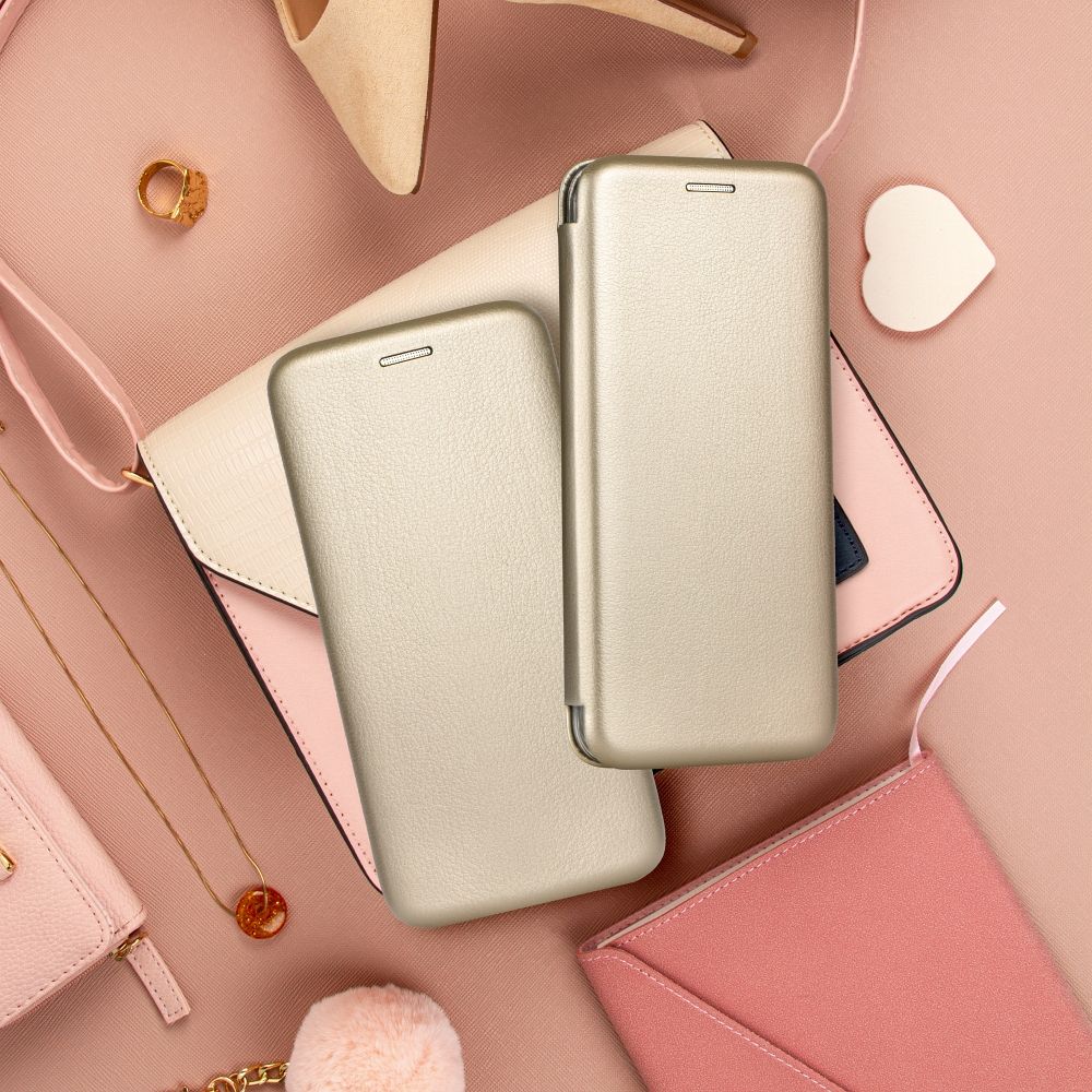 KRYT NA SAMSUNG GALAXY A15 5G HEYCASE ELEGANCE WALLET GOLD