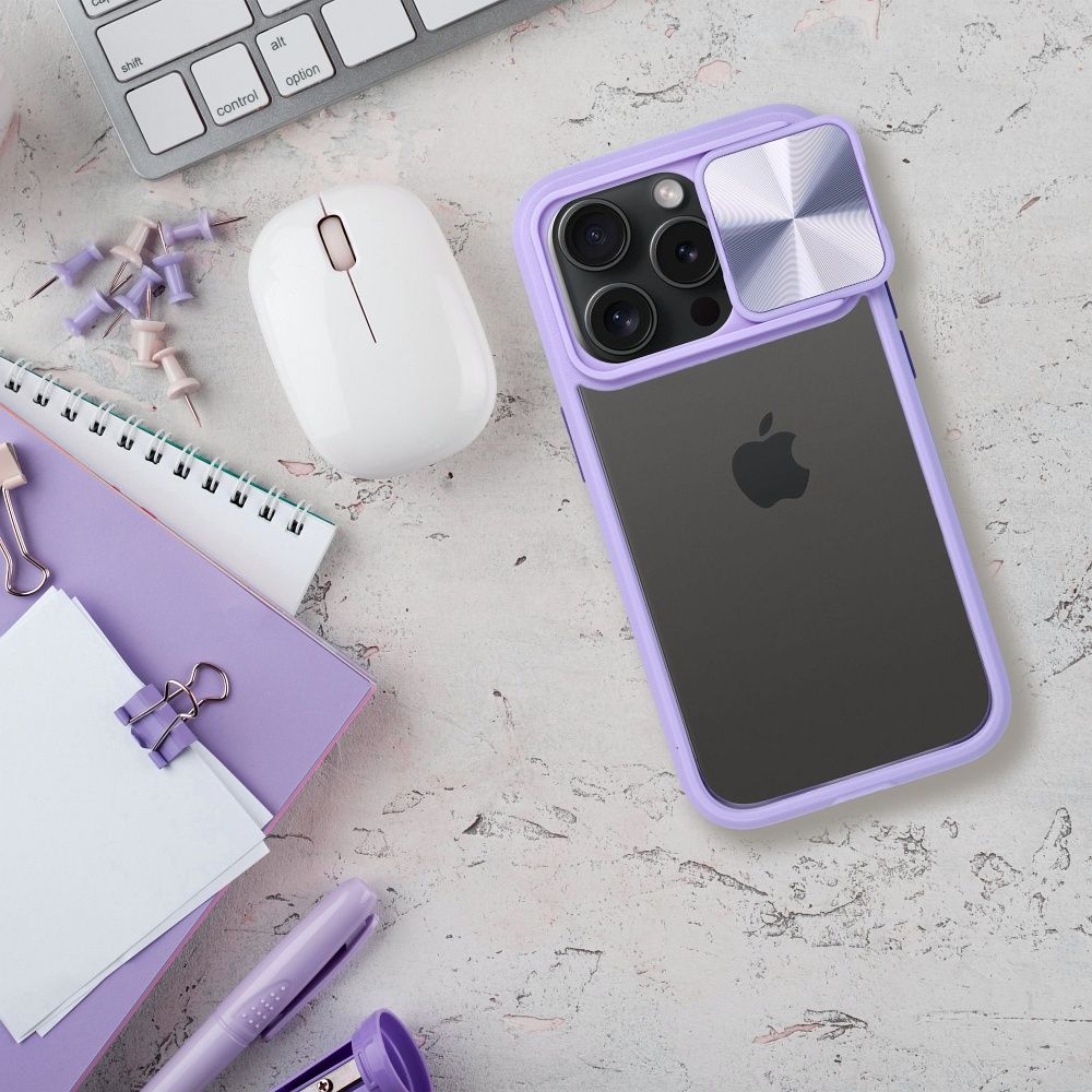 KRYT NA SAMSUNG GALAXY A15 5G HEYCASE SLIDER CAMSHIELD PURPLE