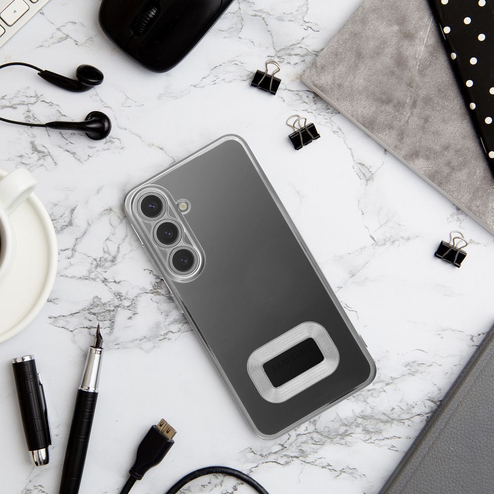 KRYT NA SAMSUNG GALAXY A16 4G / 5G HEYCASE GLAM SILVER