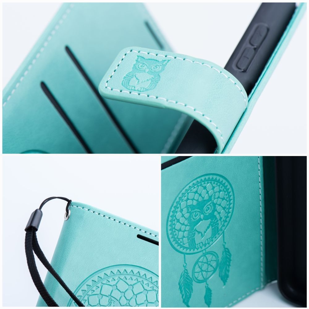 KRYT NA SAMSUNG GALAXY A16 4G / 5G HEYCASE MAGNET WALLET DREAMCATCHER GREEN