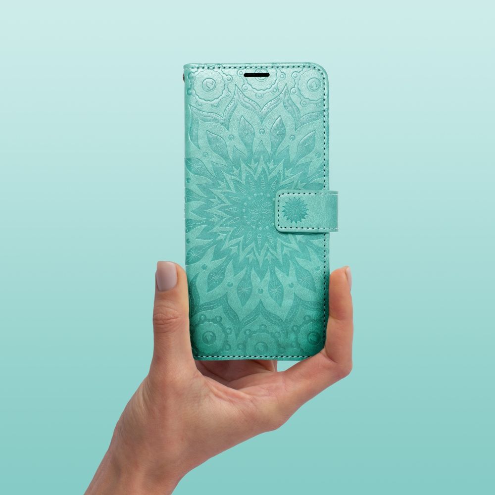 KRYT NA SAMSUNG GALAXY A16 4G / 5G HEYCASE MAGNET WALLET MANDALA GREEN