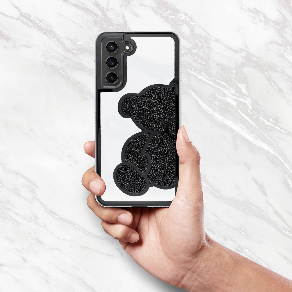 KRYT NA SAMSUNG GALAXY A16 4G / 5G HEYCASE TEDDY BEAR BLACK
