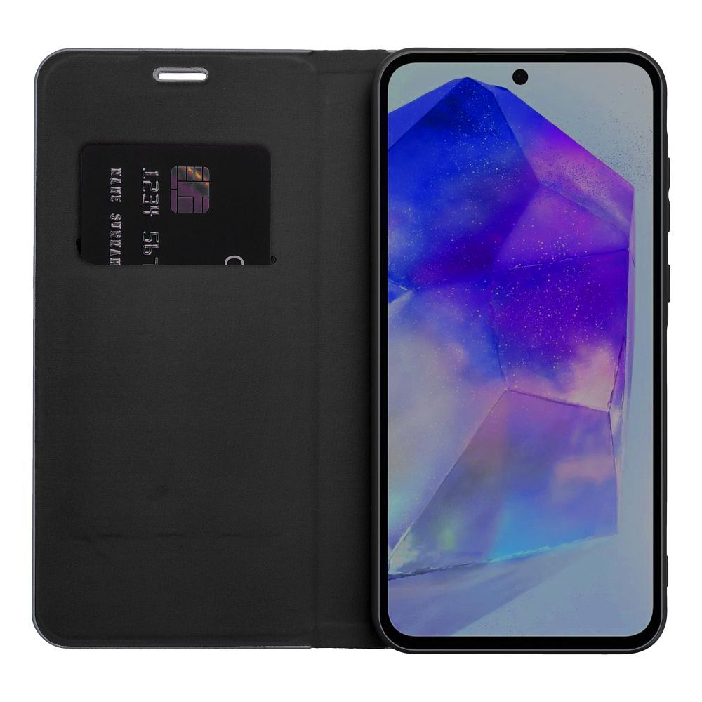 KRYT NA SAMSUNG GALAXY A25 5G HEYCASE LUNA WALLET BLACK