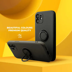 KRYT NA SAMSUNG A55 5G HEYCASE ICON RING BLACK