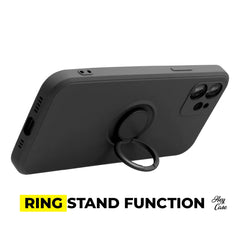 KRYT NA IPHONE 7 / 8 / SE 2020 / SE 2022 HEYCASE ICON RING BLACK