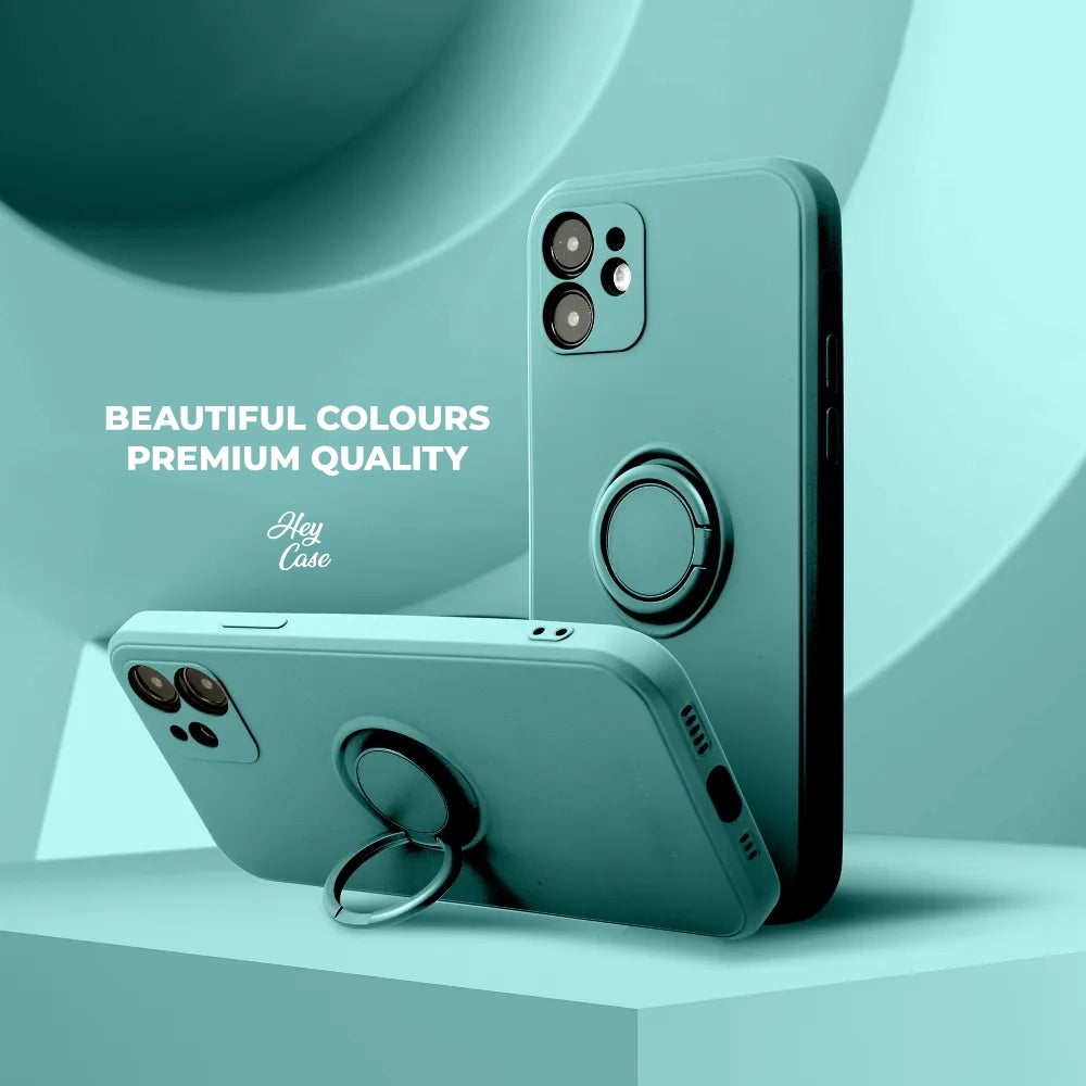 KRYT NA SAMSUNG A55 5G HEYCASE ICON RING GREEN