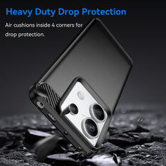 KRYT NA XIAOMI REDMI NOTE 13 PRO 5G HEYCASE CARBON BLACK
