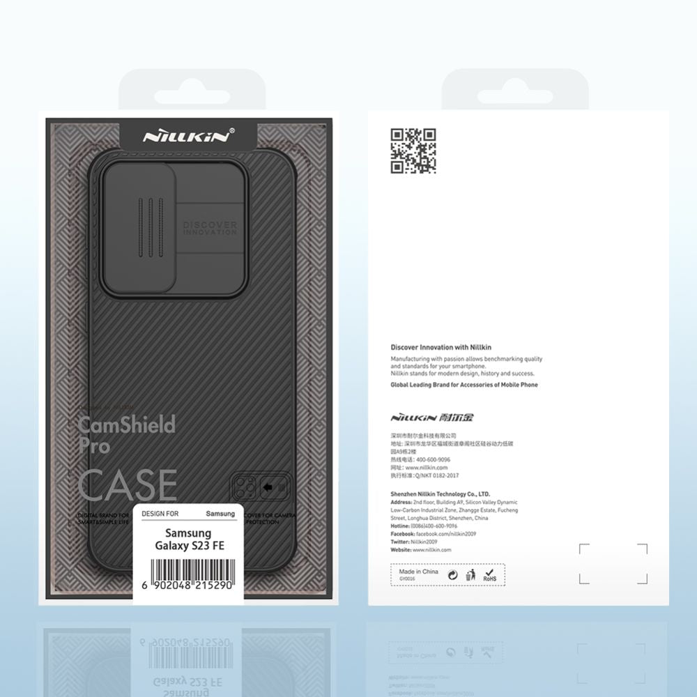 KRYT NILLKIN CAMSHIELD PRO GALAXY S23 FE BLACK