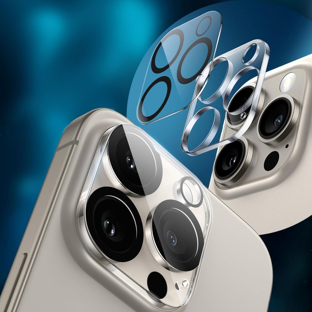 OCHRANNÉ TVRDENÉ SKLO PRE ŠOŠOVKU FOTOAPARÁTU NA IPHONE 16 PRO / 16 PRO MAX HOFI CAM PRO+ CLEAR