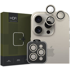 OCHRANNÉ SKLO NA KAMERU HOFI CAMRING PRO+ IPHONE 15 PRO / 15 PRO MAX TITANIUM
