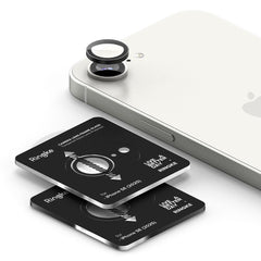 OCHRANNÉ TVRDENÉ SKLO PRE ŠOŠOVKU PRE FOTOAPARÁTU RINGKE CAMERA FRAME PROTECTOR 2-PACK IPHONE 16E BLACK