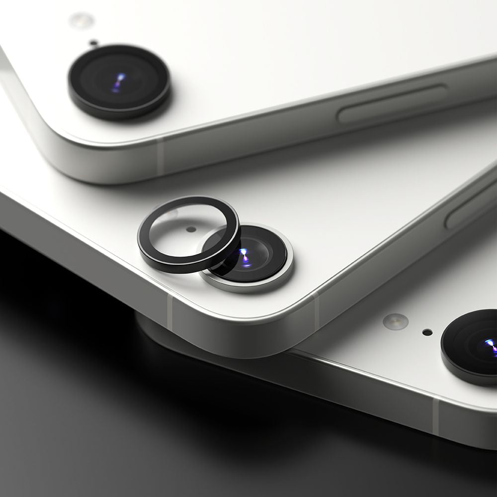 OCHRANNÉ TVRDENÉ SKLO PRE ŠOŠOVKU PRE FOTOAPARÁTU RINGKE CAMERA FRAME PROTECTOR 2-PACK IPHONE 16E BLACK