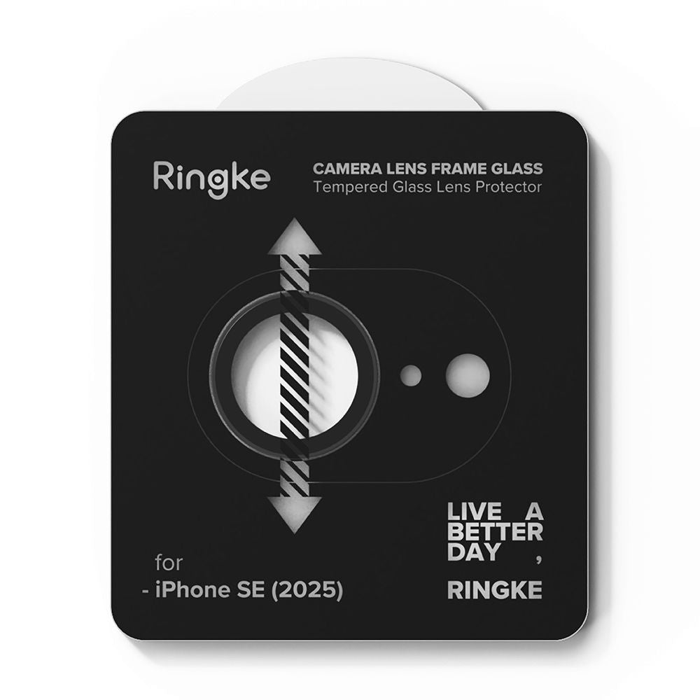 OCHRANNÉ TVRDENÉ SKLO PRE ŠOŠOVKU PRE FOTOAPARÁTU RINGKE CAMERA FRAME PROTECTOR 2-PACK IPHONE 16E BLACK