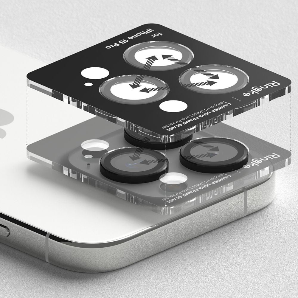 OCHRANA FOTOAPARÁTU RINGKE CAMERA FRAME PROTECTOR IPHONE 15 PRO BLACK