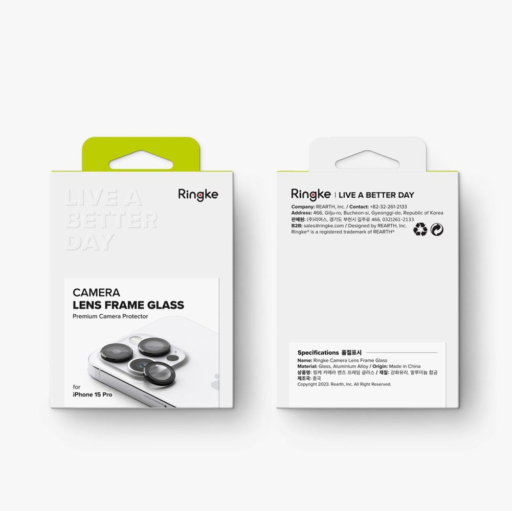 OCHRANA FOTOAPARÁTU RINGKE CAMERA FRAME PROTECTOR IPHONE 15 PRO MAX BLACK