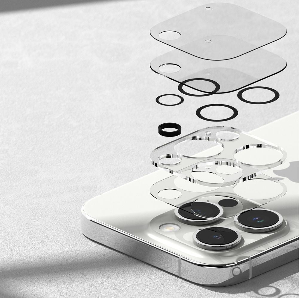 OCHRANA FOTOAPARÁTU RINGKE CAMERA PROTECTOR 2-PACK IPHONE 15 PRO CLEAR