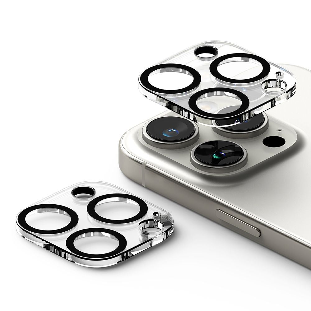 OCHRANNÉ TVRDENÉ SKLO PRE ŠOŠOVKU FOTOAPARÁTU RINGKE CAMERA PROTECTOR 2-PACK IPHONE 16 PRO / 16 PRO MAX CLEAR
